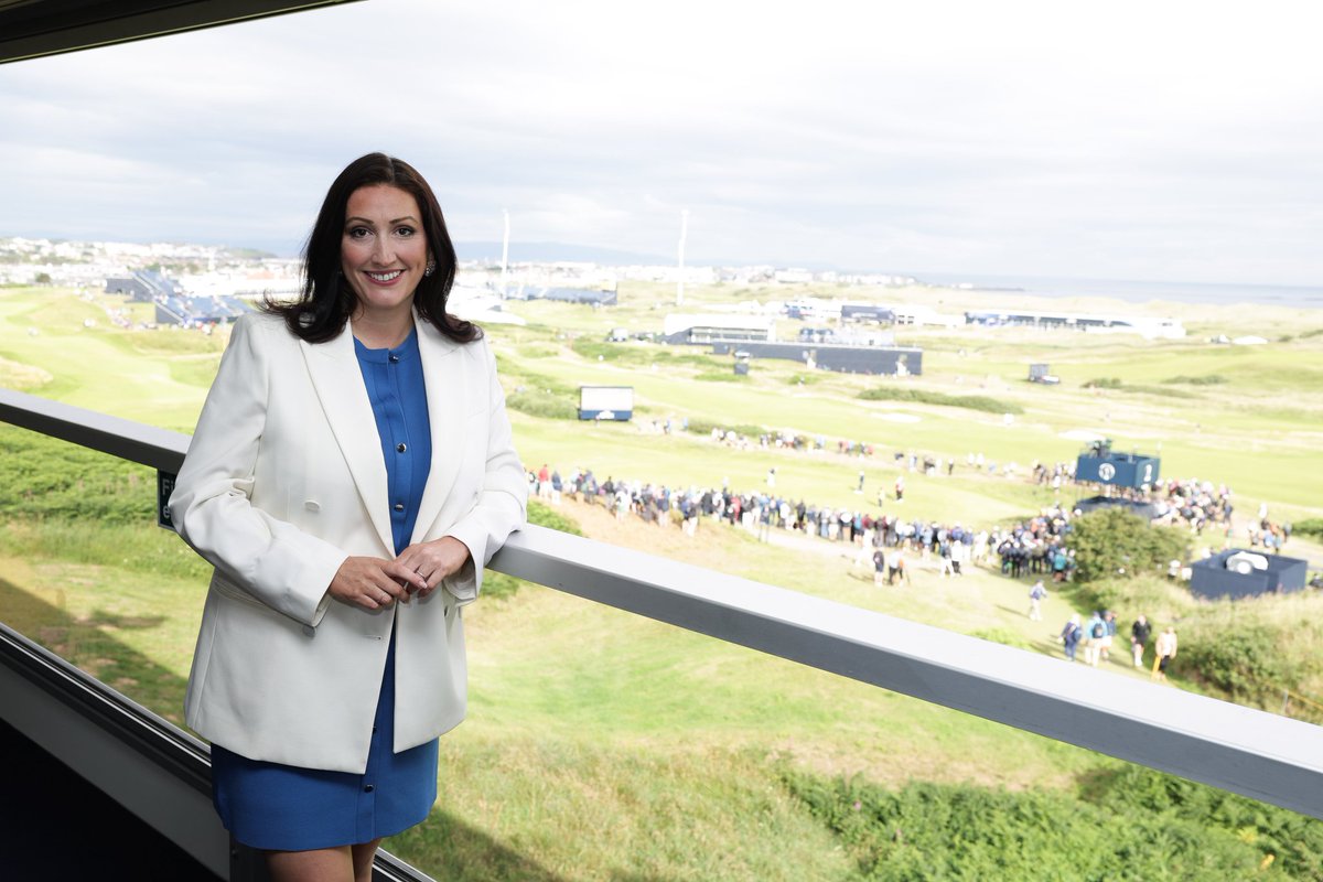 little_pengelly's tweet image. It was an honour to host the opening breakfast at The Open yesterday morning, with invited businesses, potential investors and gathered guest who have played an incredible role in making the Open happen.
It is an amazing opportunity to have the Open back in Northern Ireland -…