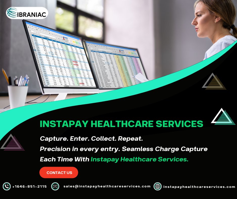 Clean claims start with clean charge capture. instapayhealthcareservices.com/charge-capturi… sales@instapayhealthcareservices.com  +16468512115   #chargecapture #chargeentry #medicalcharges #medicalbilling #medicalbillingintheUSA