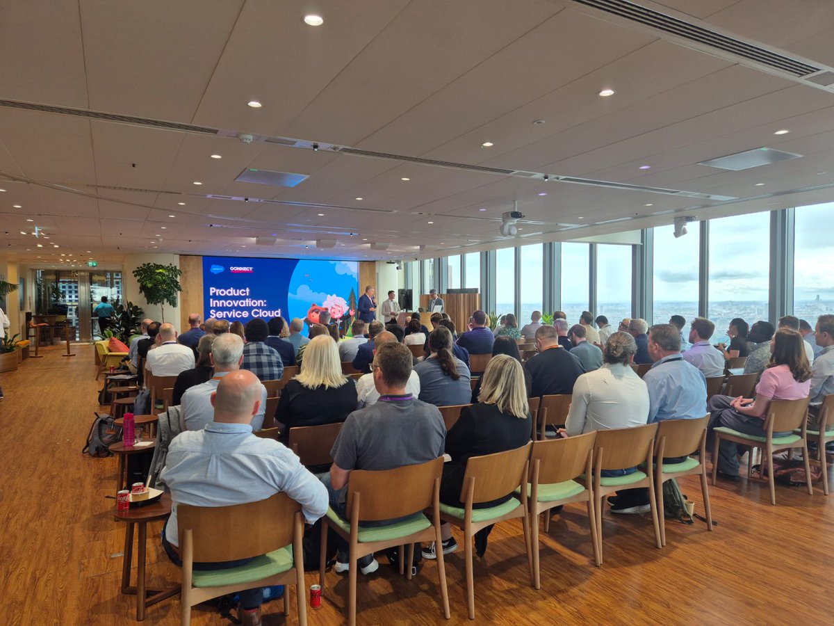 Connect (@we_connect_tech) on Twitter photo Yesterday, Connect was proud to co-host the ‘Future-proof your contact centre’ event at Salesforce Tower in London, in collaboration with <a href="/salesforce/">Salesforce</a> and our valued customer, JLR.
#AIContactCentre #VoiceAI #CustomerExperience #Salesforce #JLR #WeConnectTech Yesterday, Connect was proud to co-host the ‘Future-proof your contact centre’ event at Salesforce Tower in London, in collaboration with <a href="/salesforce/">Salesforce</a> and our valued customer, JLR.
#AIContactCentre #VoiceAI #CustomerExperience #Salesforce #JLR #WeConnectTech