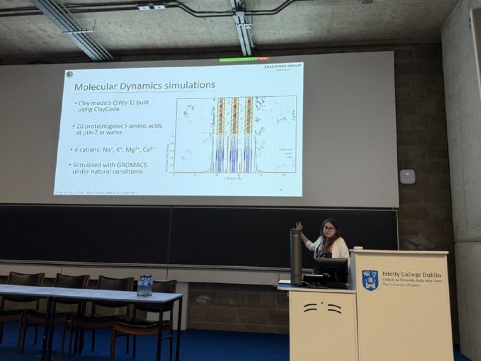 Sarah (@sarahvs99) on Twitter photo It was great to be at ICC 2025 this week in Dublin to present the latest results from my <a href="/e3dtp/">E4 Doctoral Training Partnership</a> PhD and speak with the international clay community. Thank you to <a href="/CMG_minsoc/">Clay Minerals Group</a> for providing a travel grant to allow me to attend! It was great to be at ICC 2025 this week in Dublin to present the latest results from my <a href="/e3dtp/">E4 Doctoral Training Partnership</a> PhD and speak with the international clay community. Thank you to <a href="/CMG_minsoc/">Clay Minerals Group</a> for providing a travel grant to allow me to attend!