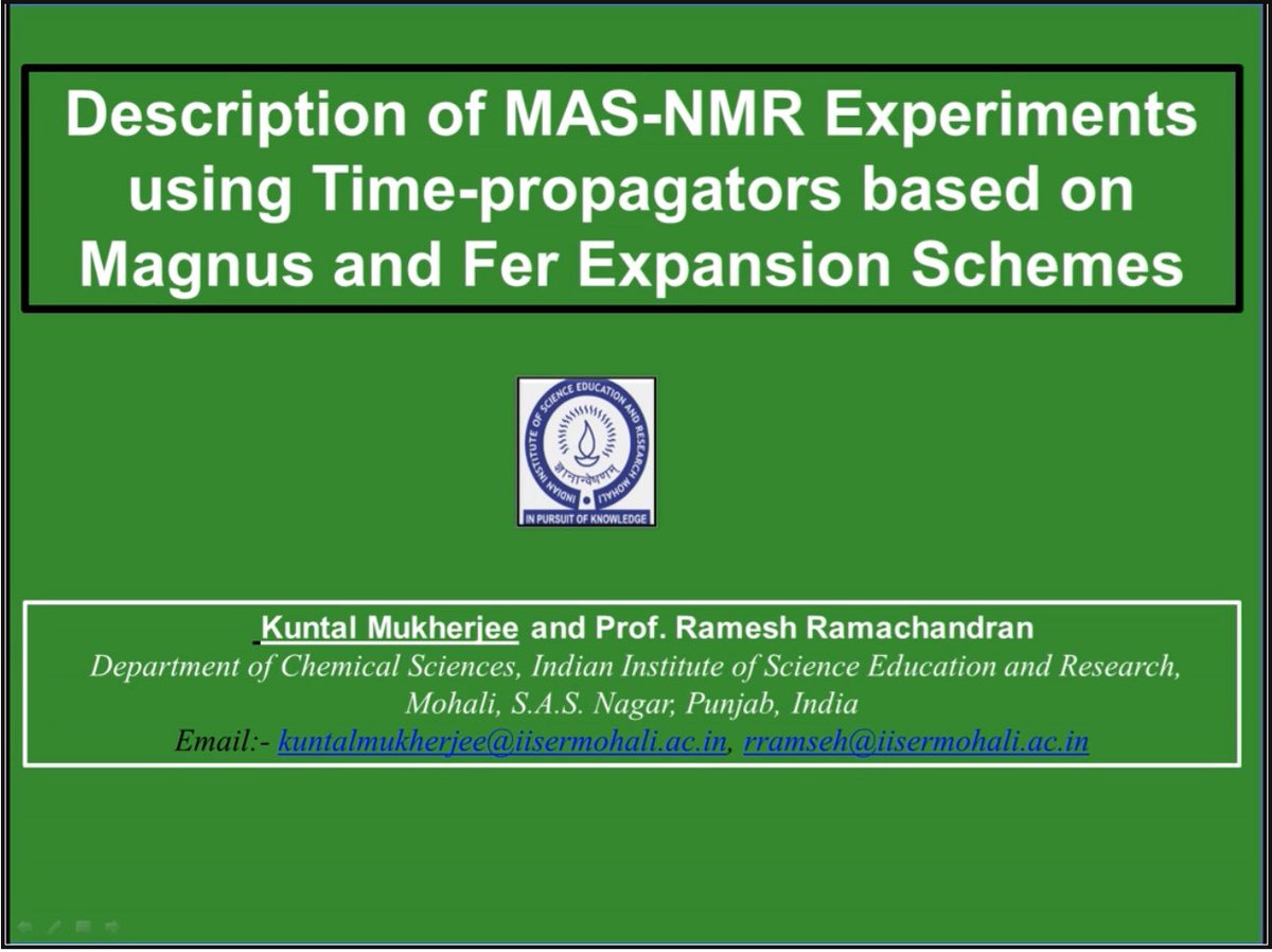 global_nmr's tweet image. Which is more reliable for time-dependent quantum mechanics: Magnus or Fer expansion?
@kuntalsherlock explores this conundrum using CP and DQ-HORROR NMR experiments, revealing where each scheme succeeds or fails.
globalnmr.org/an-operational…
#GlobalnmrOC2025