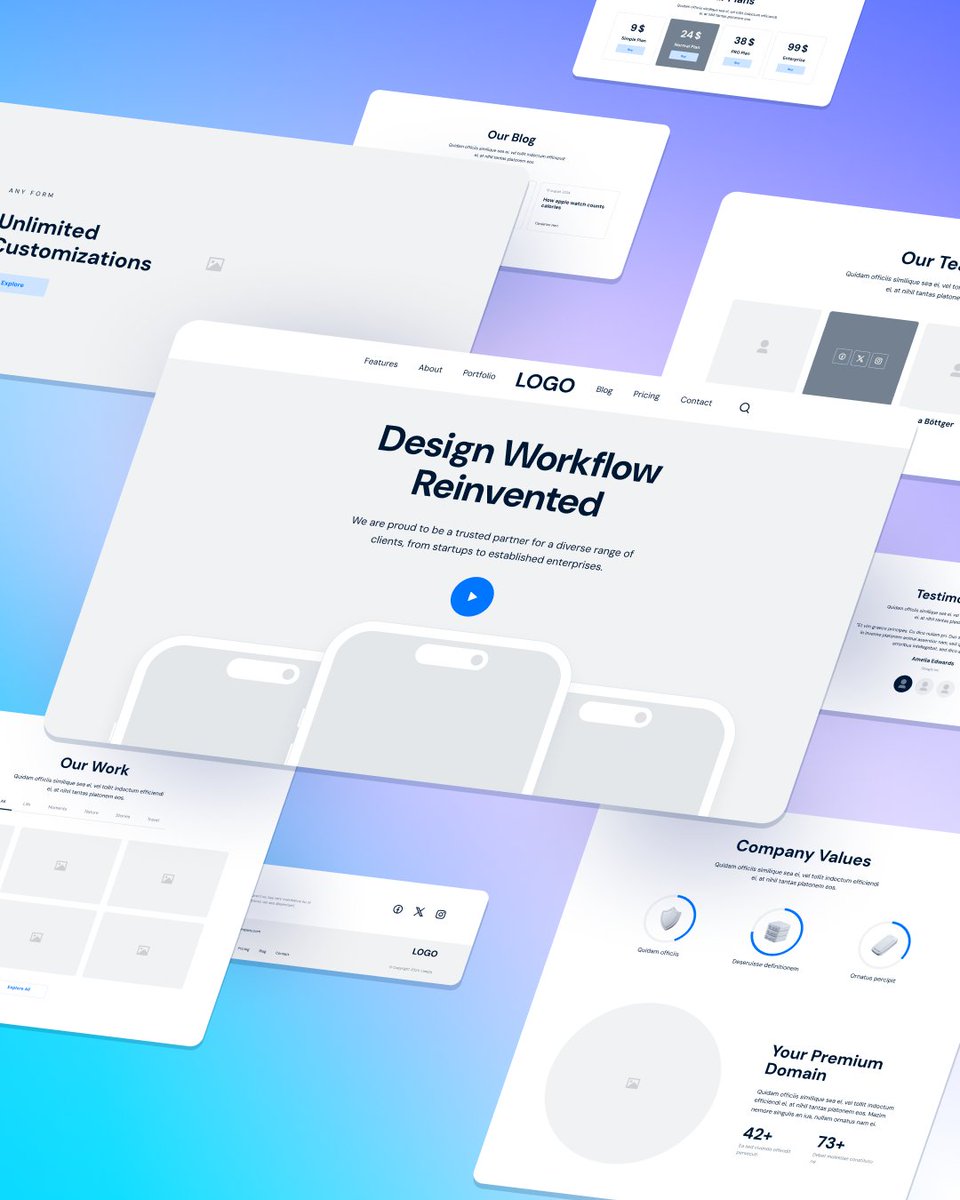 laaqiq's tweet photo. Wireframes. Link in bio. 
#ux #ui #figma https://t.co/yvZOjynxtG