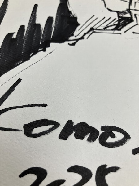 bonesstore_info's tweet image. 【イベント情報】
今回40周年記念展の開催に際し
特別に川元利浩さん、小森高博さん、堀川耕一さんより
直筆サイン色紙をいただきました!
明日19日(土)より展示いたしますので
貴重な資料と併せて全容はぜひ会場でご覧ください!
※会場は撮影禁止となります