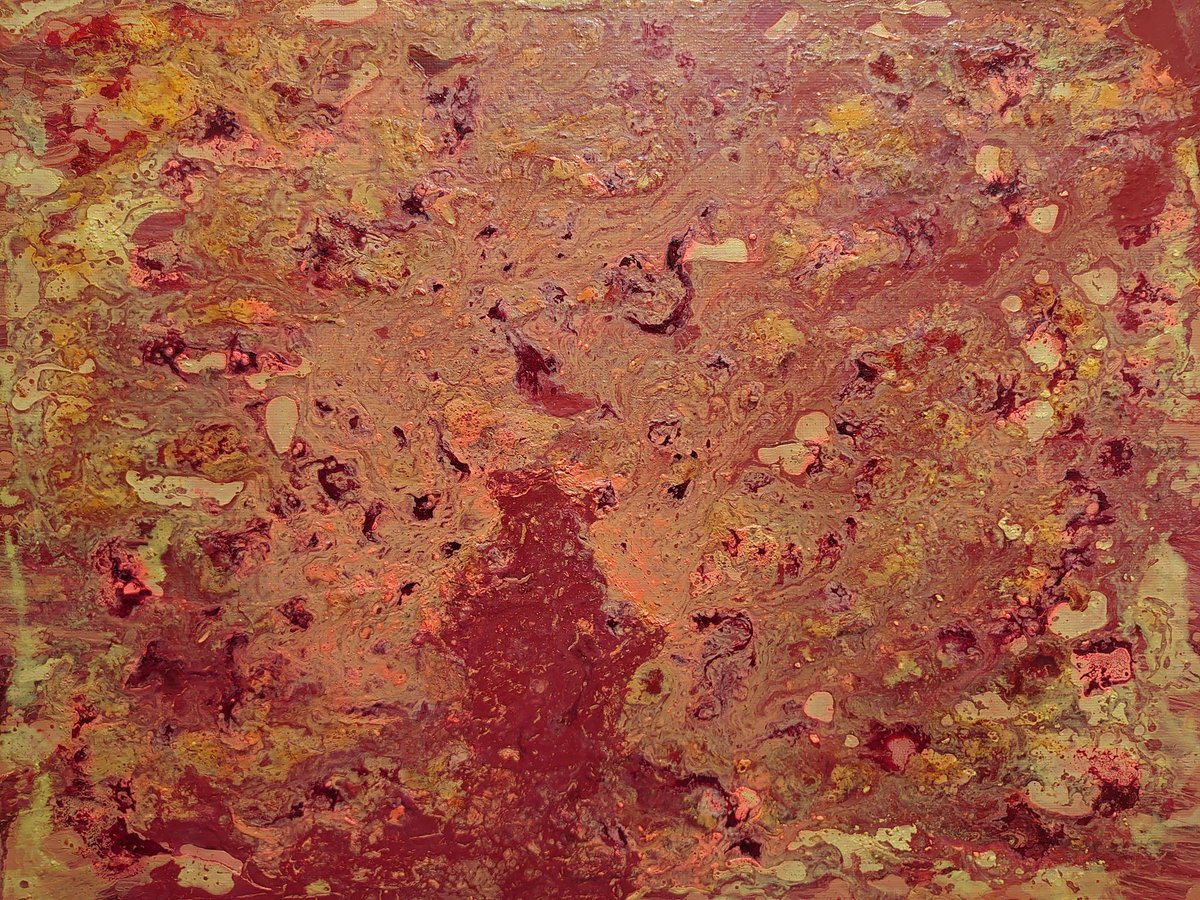 赤松燎 抽象画 油彩 938 on X: 