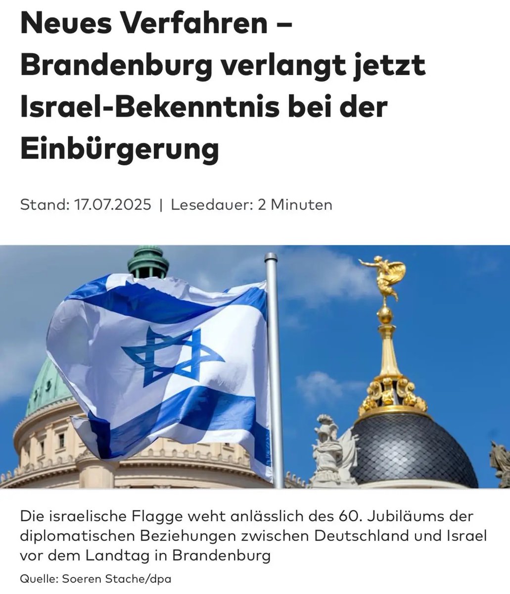 ChrisKW14's tweet image. Erklärung unserer Landesvorsitzenden Friederike Benda zu der für uns gestern völlig überraschenden Aussage des Innenministers in seiner Plenarrede.
„Die Einführung eines Bekenntnisses zum Existenzrecht Israels als Einbürgerungspflicht war mit uns weder abgestimmt noch…