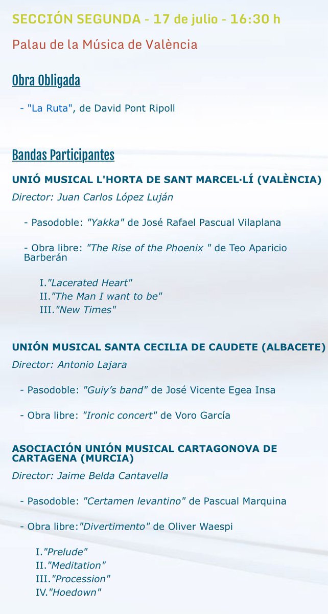 Unión Musical de Torre Pacheco tweet media