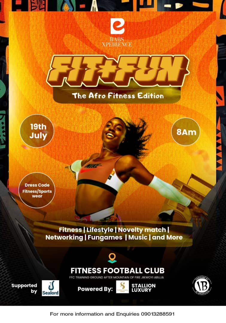 Don't miss out tomorrow 

Come keep fit and Vibe