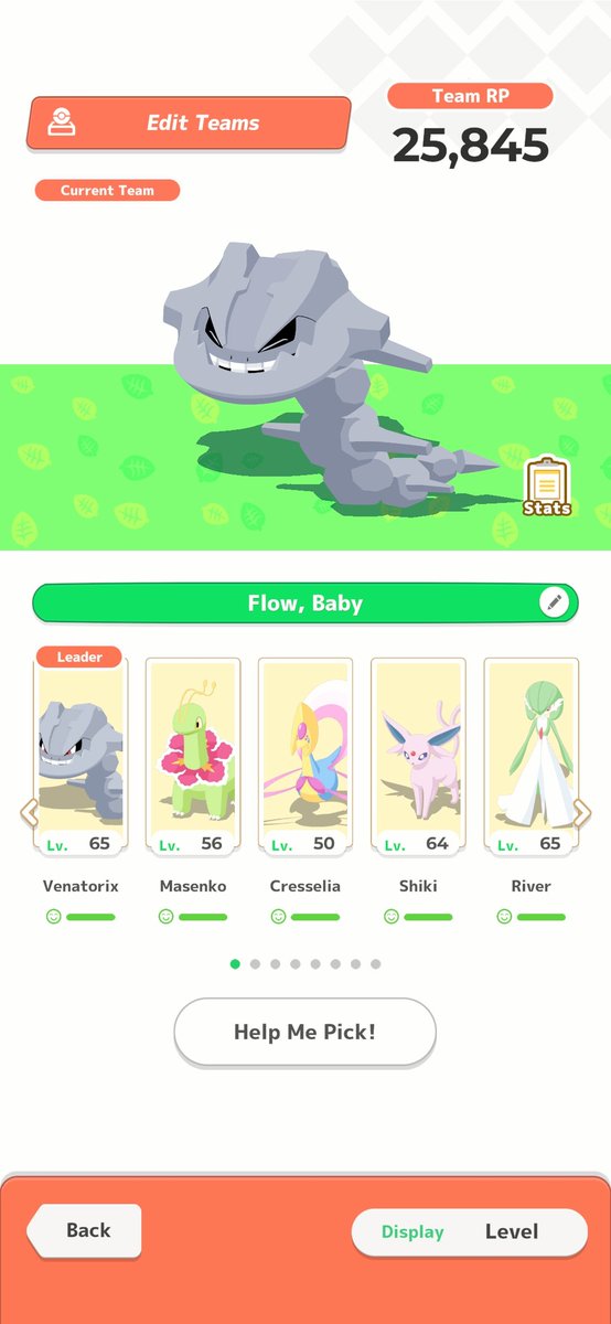 TheDaucta's tweet photo. Starting off the day at Master 17 on Lapis, baybee #PokemonSleep2nd! #PokemonSleep https://t.co/iHmUFEf33M