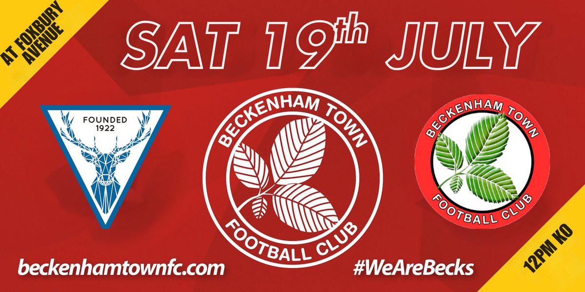 beckenhamtownfc's tweet image. Matchday!
(Bring an umbrella)
🆚️ @EBTheDeres
🕛 12pm
🏆 PSF
🏟 Foxbury Avenue, Chislehurst, BR7 6SD
🎫 Free!