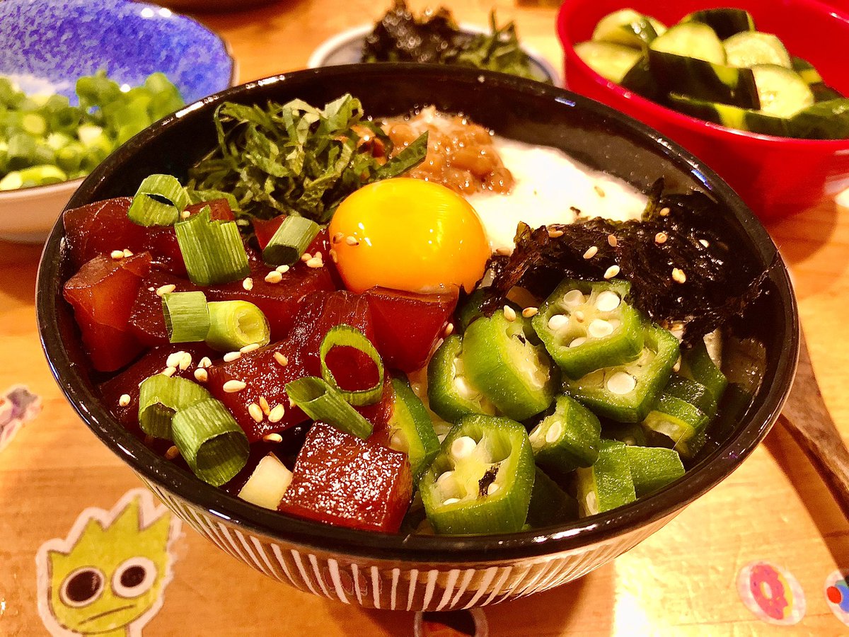 dOq0XW's tweet image. ばくだん丼💣作って食べました😋
爆ぜろ！そして散れ！💢なりすましの詐欺師どもがーー( っ˙ᗜ˙)╮ =͟͟͞͞  💣💥💥💥💥💥
#おうちごはん