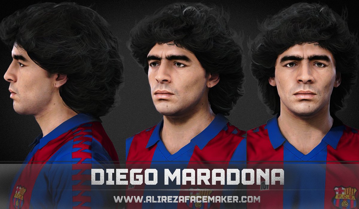 ✅Diego #Maradona 
🇪🇸1982–1984  #Barcelona 
👉Pes2020👉pes2021👉Pes2019
alirezafacemaker.com/classic-teams/…