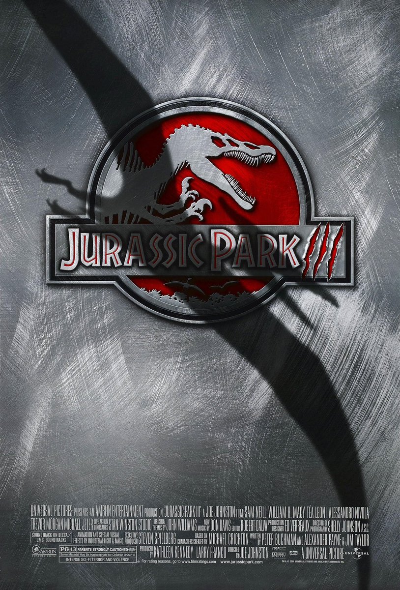 B.K. on the AIR ποΈ (@bkontheair) on Twitter photo Happy 24th anniversary to my personal favorite Jurassic film, #JurassicParkIII (2001) #OTD <a href="/UniversalPics/">Universal Pictures</a> <a href="/UniversalORL/">Universal Orlando Resort</a> <a href="/JurassicPark/">Jurassic Park</a> π¦π¦ποΈ Happy 24th anniversary to my personal favorite Jurassic film, #JurassicParkIII (2001) #OTD <a href="/UniversalPics/">Universal Pictures</a> <a href="/UniversalORL/">Universal Orlando Resort</a> <a href="/JurassicPark/">Jurassic Park</a> π¦π¦ποΈ