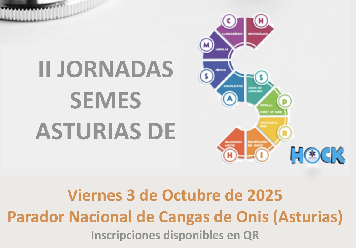 SEMES (@semes_) on Twitter photo II Jornada de Shock de <a href="/SEMES_Asturias/">SEMES Asturias</a>
📌Viernes 3 de octubre
+ info: semes.org/evento/ii-jorn… II Jornada de Shock de <a href="/SEMES_Asturias/">SEMES Asturias</a>
📌Viernes 3 de octubre
+ info: semes.org/evento/ii-jorn…