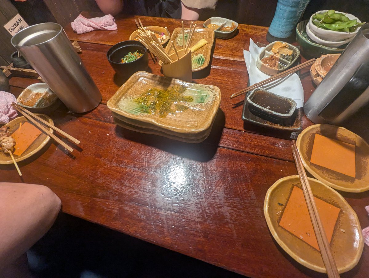 30分後に完食する焼き鳥屋

10分後←