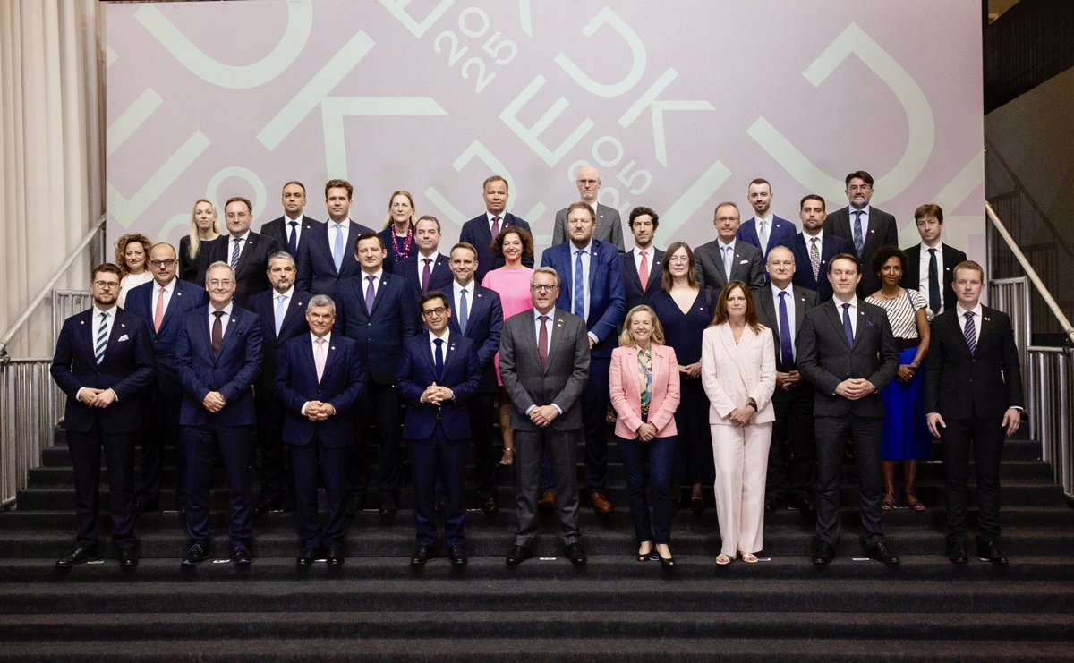 NadiaCalvino's tweet image. Strong determination in Copenhagen to make progress so our best innovators born in Europe can grow & thrive here.
The @EIB Group is working with Member States, @EU_Commission & the Danish 🇪🇺 Presidency to provide bigger, faster, simpler financing.
Thanks to our hosts @eu2025dk