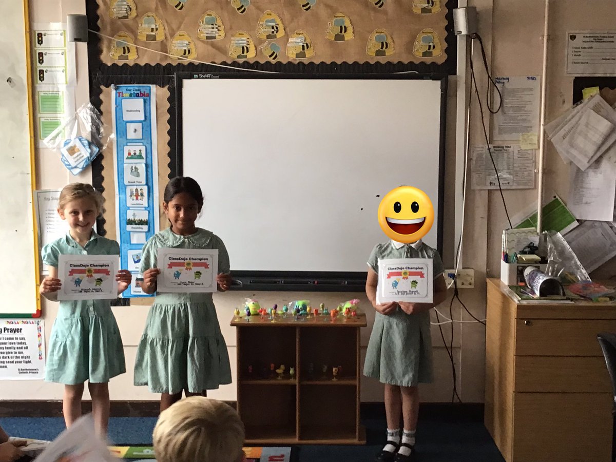 Congratulations to our Year 1 overall class dojo winners for this year! Well done for your hard work 👏