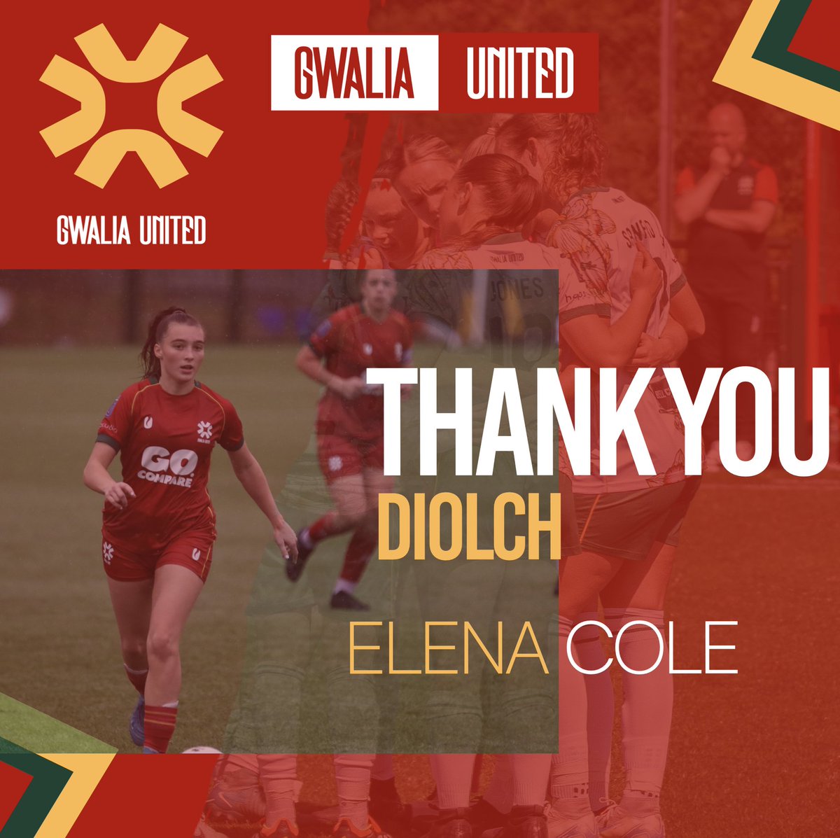 We would like to thank Elena for her contributions and wish her the very best as she embarks on her new journey with AFC Bournemouth Women.
We look forward to seeing Elena when our paths cross on the pitch this season.
Once part of the family, always part of the Gwalia family.