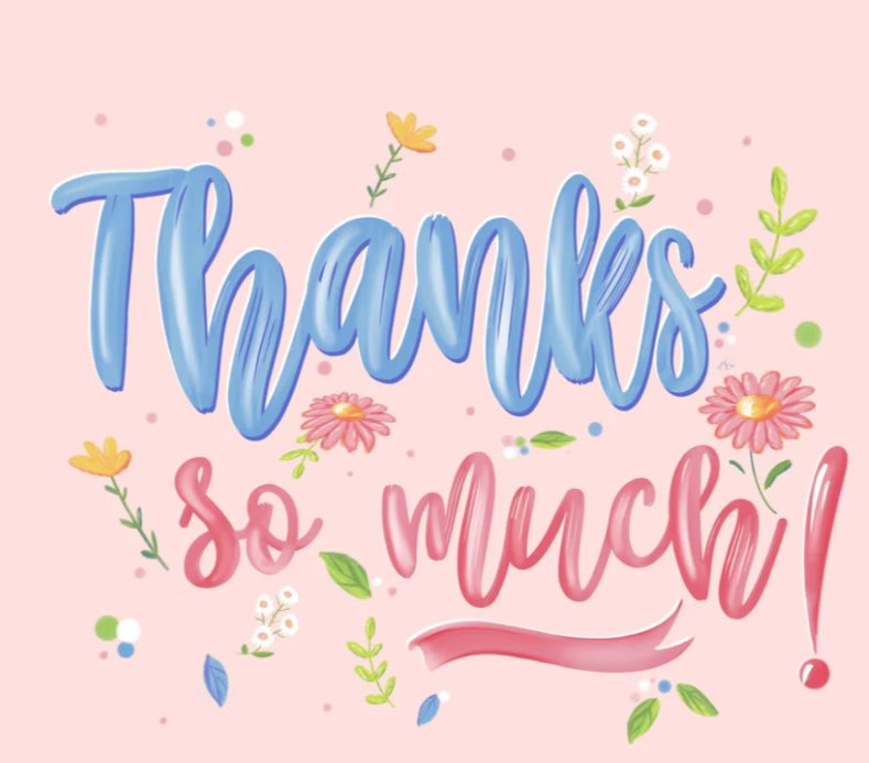 Thank you so much for all your kind words, cards and gifts. We have had a fantastic year! ❤️ We hope you all have a wonderful summer! ☀️ 🌞