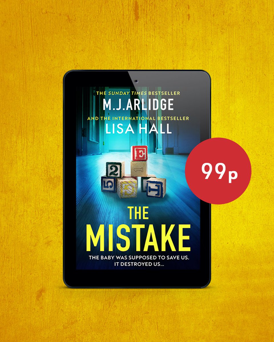 orionbooks's tweet image. In this family, everyone is telling lies...
#TheMistake by @mjarlidge and @LisaHallAuthor is a gripping psychological thriller that is just 99p in ebook this month!
Download now: brnw.ch/21wUfax