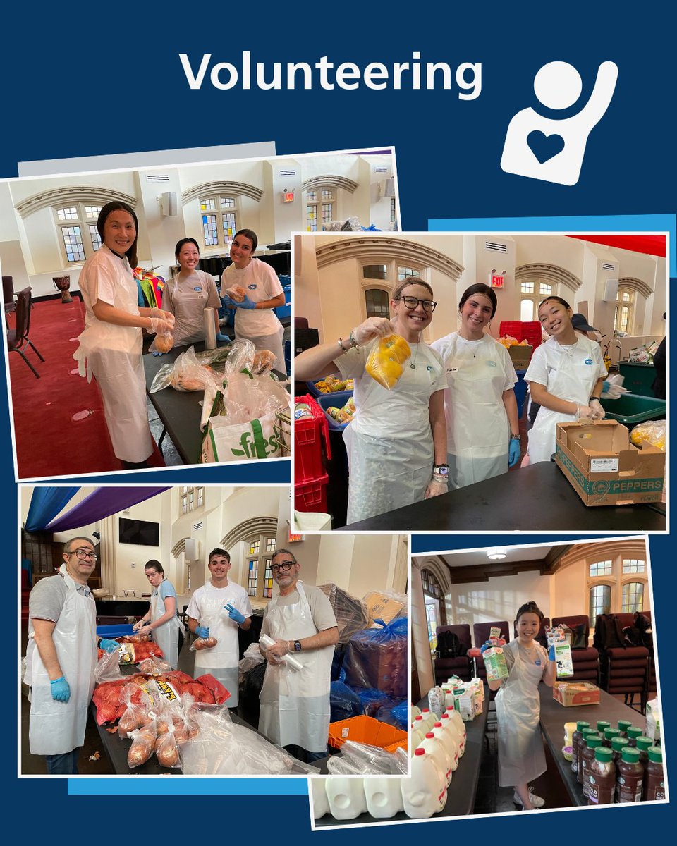 IFAC's tweet image. The IFAC and IFEA summer interns Jack, Maddie, and Ari joined employees from both organizations in a New York Cares volunteer event. From helping to sort food to organizing clothing, it was a meaningful experience for everyone involved. 💪👥