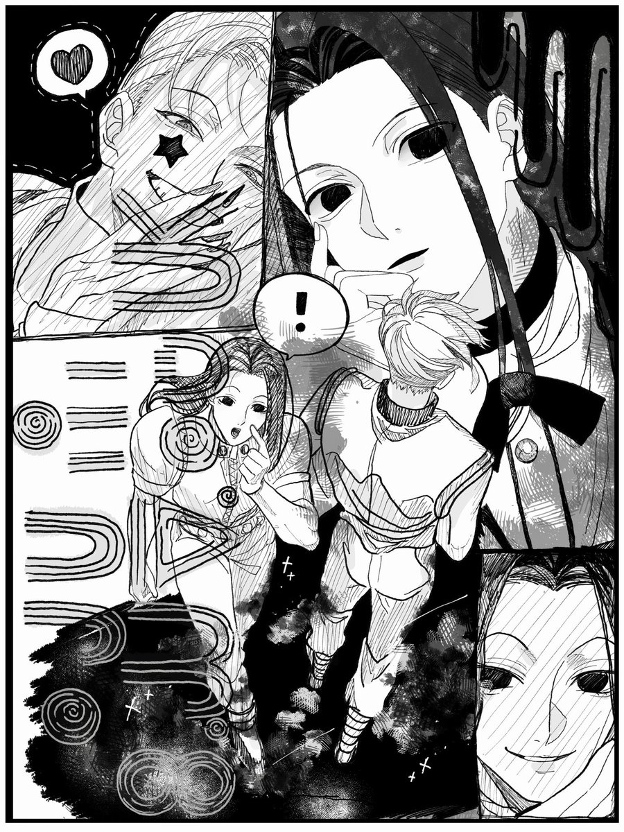 churi0623's tweet image. 🃏📍⚡️詰めまとめ
#hxhfanart #hxh