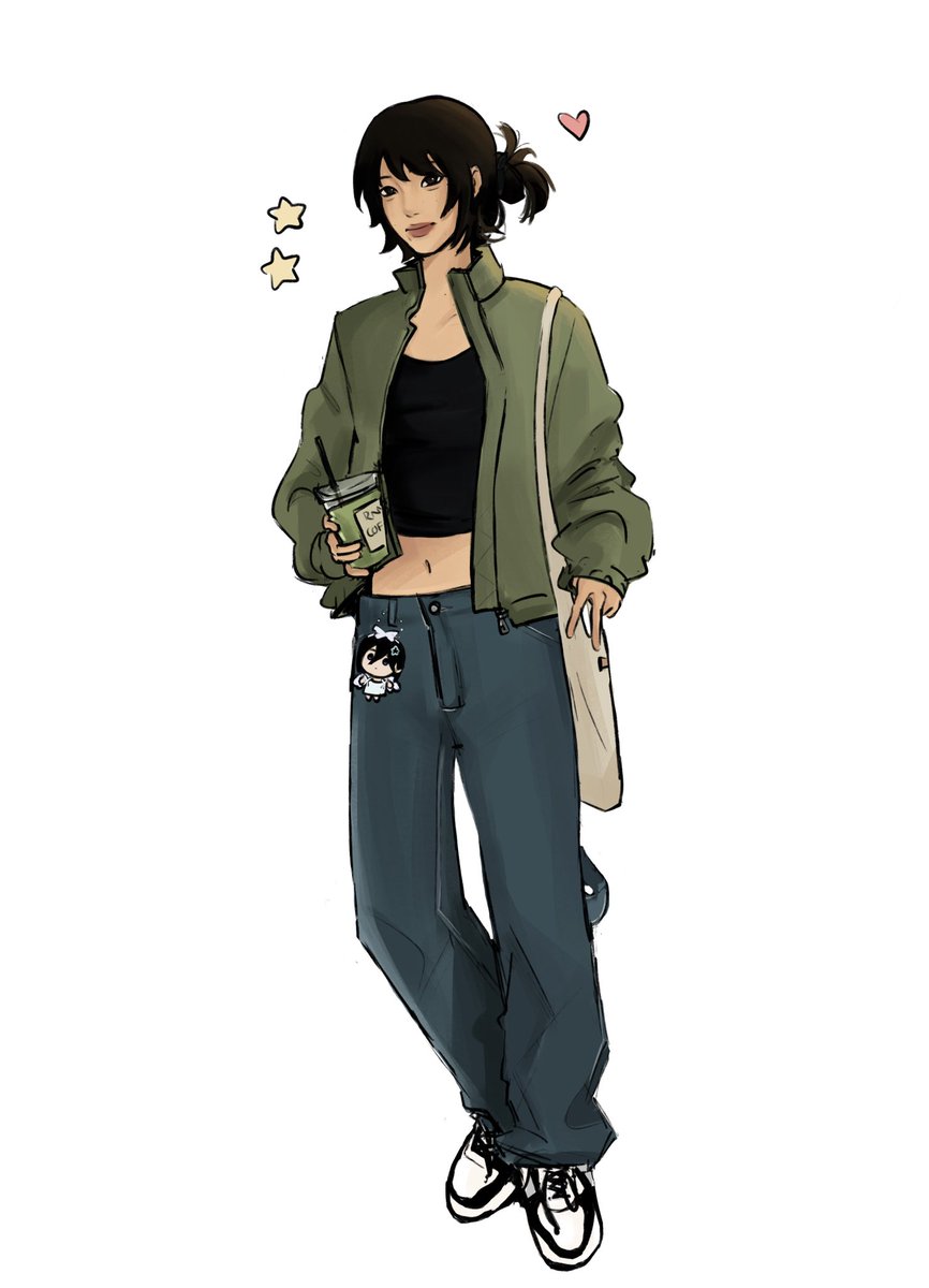Since I'm reunited with my iPad for the third consecutive year, I drew myself rq (AGAIN!)