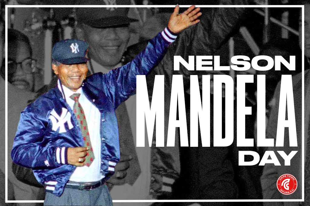 CapeTownSpursFC's tweet image. Happy Nelson Mandela Day to all South Africans Worldwide celebrating this special day! 🙌🏼🇿🇦