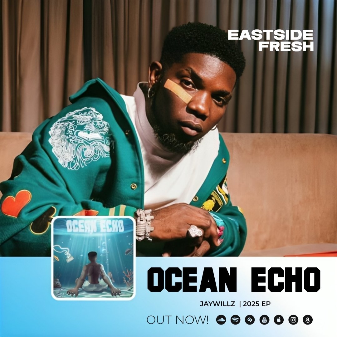 🚨EASTSIDE FRESH🚨

JAYWILLZ - OCEAN ECHO EP
MOEC - OJI EGO
BOYPEE - CHIKODI
DENNY B - NEXT OF KIN
MINZ, JERIQ &amp; 255 - I2SABI
CHIEFPRIEST, ZORO &amp; BOYPEE - ODOGWU BABY 
FRANKY GABANA &amp; NUNO ZIGI - FINE WINE
KING SIZZLE - HOOD (IME OGBE) 
RUNKISS &amp; EXCEED042 - STORY

➕ MANY