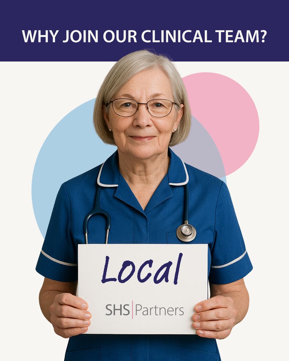 SHS_partners's tweet photo. 𝗟𝗼𝗰𝗮𝗹 𝗙𝗶𝗿𝘀𝘁 To achieve the best value for our NHS clients, we prioritise using local workforces. If you need to travel further, we cover travel expenses &amp; provide additional rest time ➡️ CV to HR@shspartners.co.uk

#recruitment #nursejobs #doctorjobs https://t.co/XBzdmkzMlv