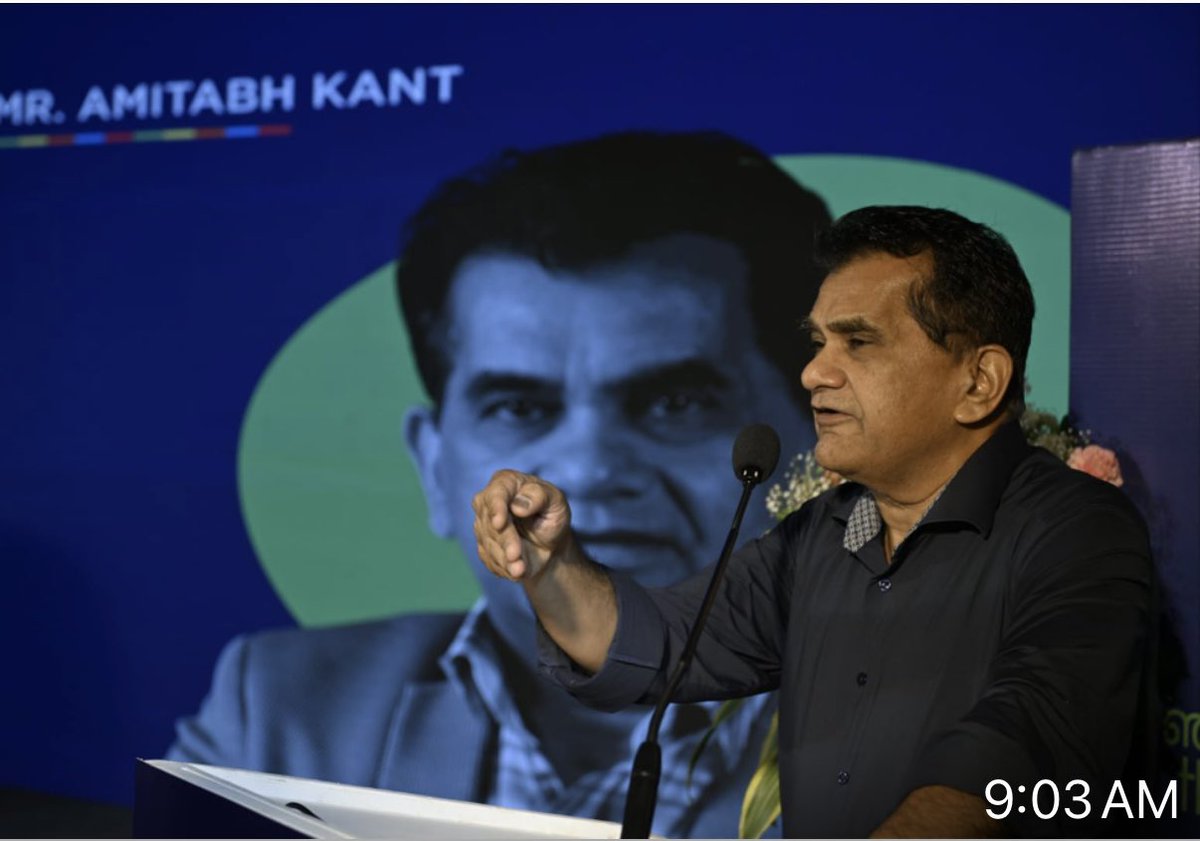 amitabhk87's tweet image. Delighted to participate in @MalyalaManorama Hortus event in Delhi.
Kerala remains a lighthouse for intellectual pursuits and creative expression. The legacy of its writers, the resilience of its press – as embodied in the history and impact of the Malayala Manorama – and the…