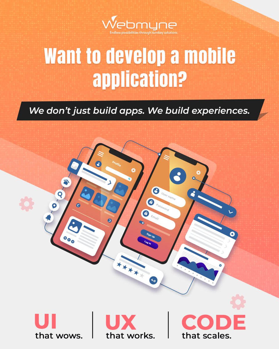 webmynecom's tweet image. Have an app idea brewing? Let’s bring it to life. 🔥 At Webmyne, we don’t just build apps, we build experiences users love.

✨ UI that turns heads
⚡ UX that keeps them coming back
📈 Code that grows with your business

#MobileAppExperts #AppDevelopment2025 #Webmyne