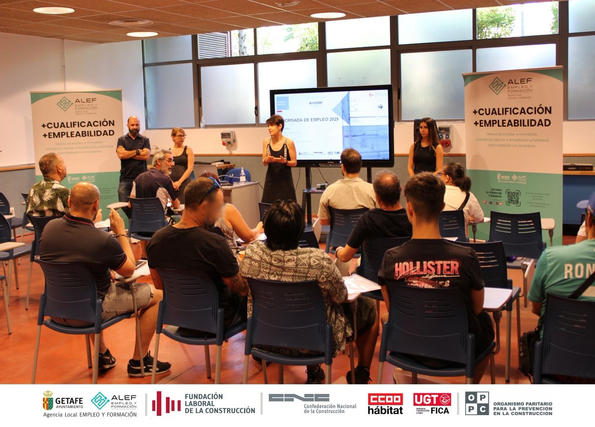 alefgetafe's tweet image. Terminamos la semana anunciando el inicio de una nueva edición del curso en Prevención de Riesgos Laborales para trabajos de soldadura.

Una formación de 20 horas que dotará a todas las personas participantes de las habilidades necesarias para identificar, evaluar y prevenir los…