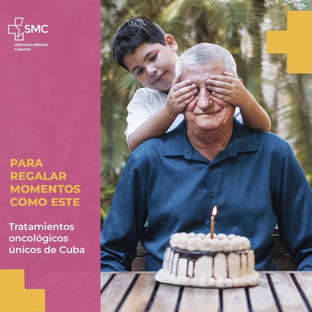 Porque cada momento cuenta 💙
¿Y si el tratamiento no solo ayudara a vivir más, sino a vivir mejor?

🇨🇺 Cuba ofrece inmunoterapia innovadora para cáncer de pulmón avanzado: CIMAvax–EGF® y Vaxira®.

📩 Más info: bit.ly/46M0qmA

#CáncerDePulmón #VacunasCubanas