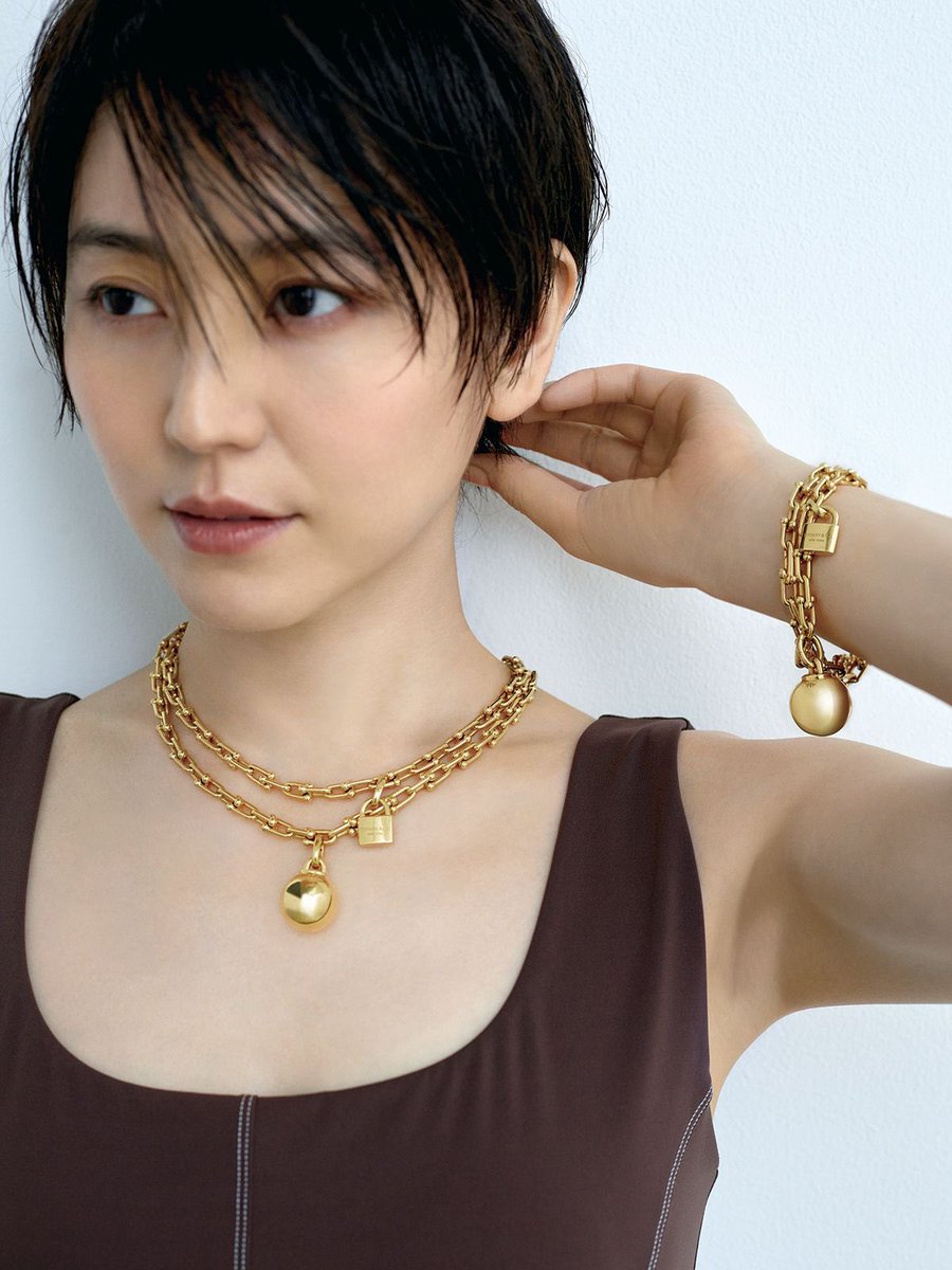 ハンサムショートの長澤まさみ×Tiffany、めちゃくちゃ格好良いな