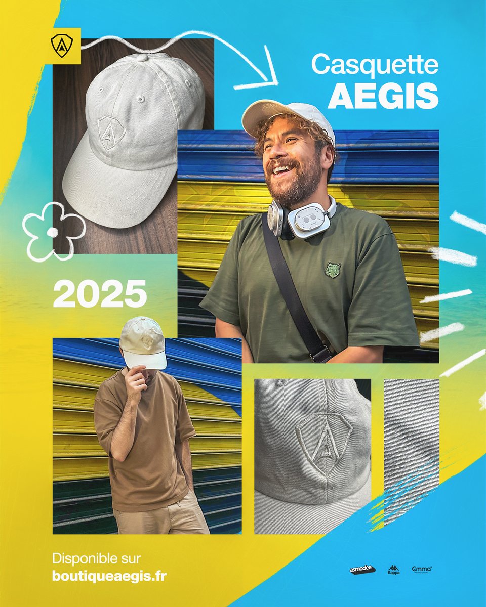 Team_Aegis_'s tweet image. Certains d'entre vous l'attendent depuis des mois, d'autres depuis des années ...
La voici enfin : 𝗹𝗮 𝗻𝗼𝘂𝘃𝗲𝗹𝗹𝗲 𝗰𝗮𝘀𝗾𝘂𝗲𝘁𝘁𝗲 𝗔𝗘𝗚𝗜𝗦 !
Elle est dès à présent disponible dans la boutique, donc foncez 🧢
➡️ boutiqueaegis.fr
➡️