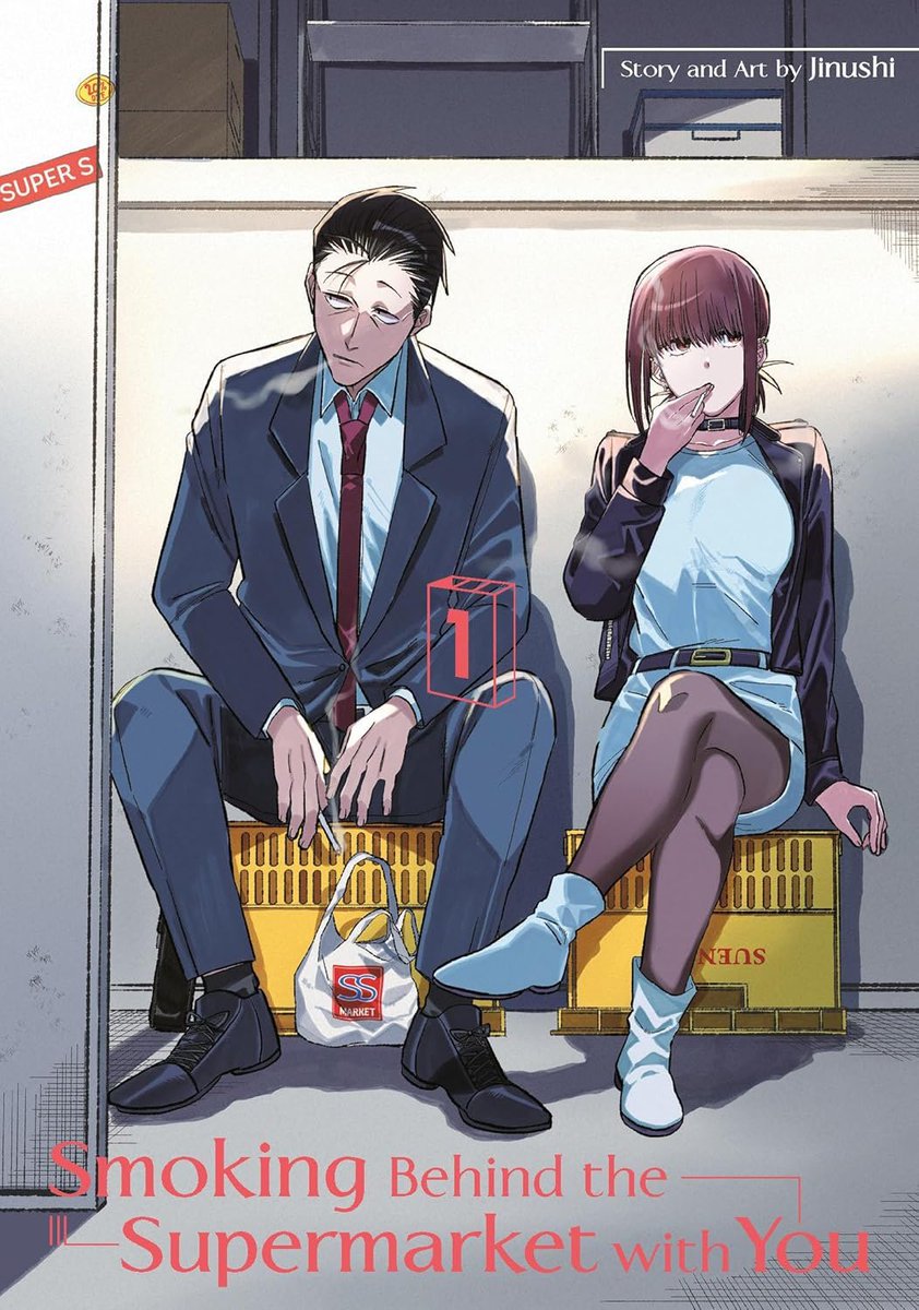 AniNewsAndFacts's tweet image. Smoking Behind the Supermarket With You Anime Officially Announced for 2026