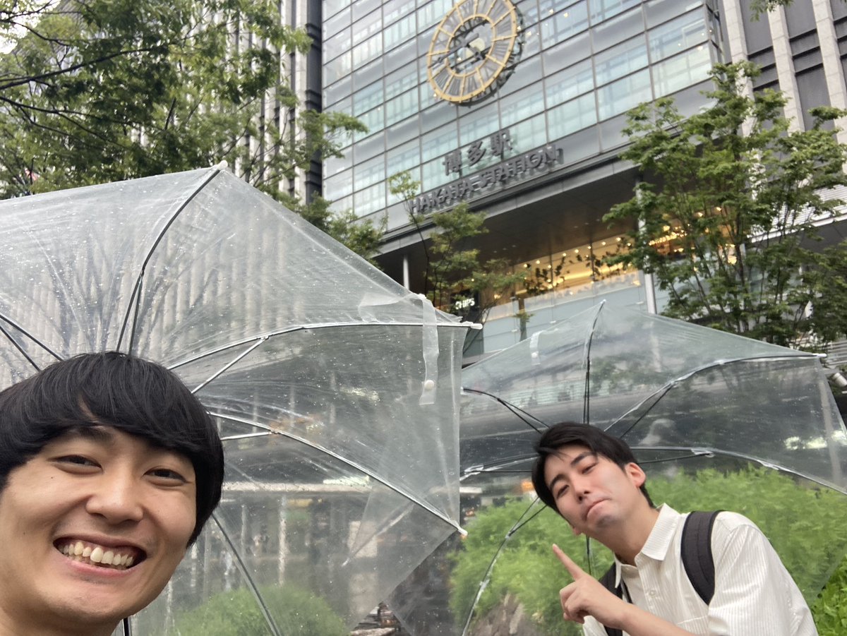 8/9福岡ライブの宣伝活動で来ましたが
100枚以上チケットを買っていただきました！
本当にありがとうございましたー！🔥