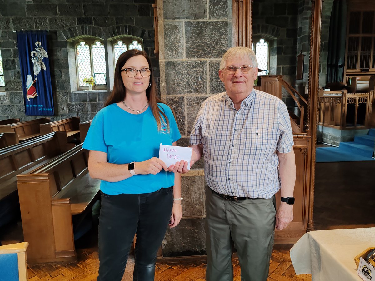 Lovely donation to our community garden from St Peters Playgroup today #dinaspowys #Wellbeing #communitygarden <a href="/GVolServices/">GVS</a>