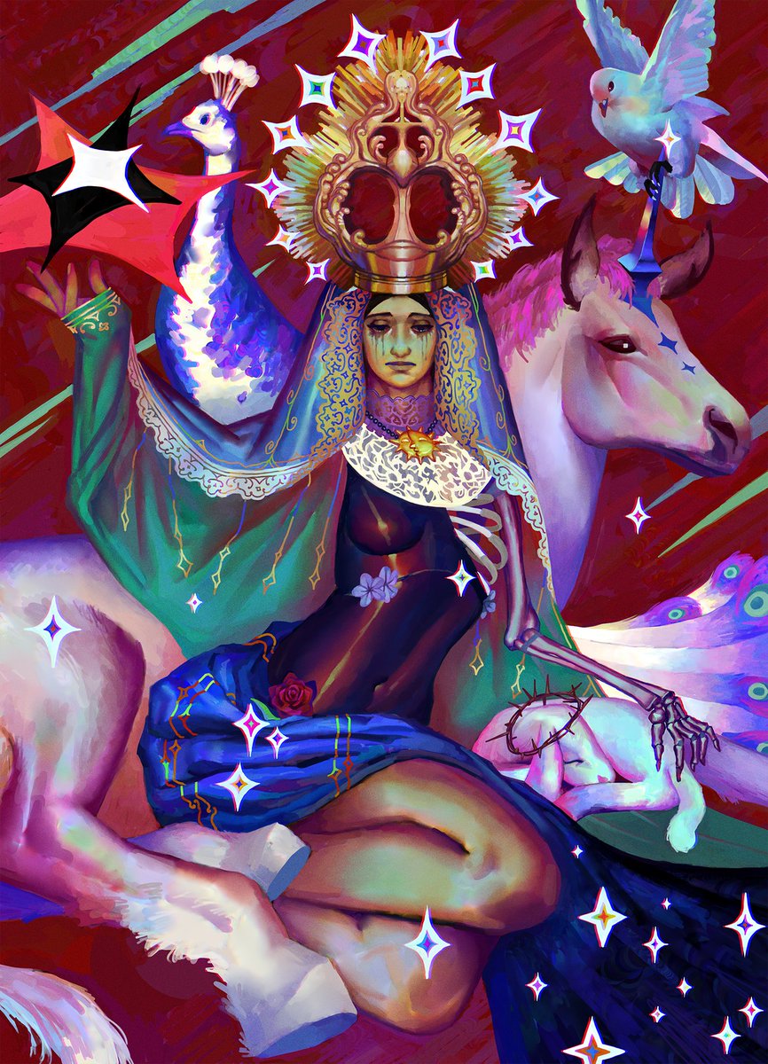 🌌TELL MEGHIDDO🌌Ave Maryam, disquieted mother
-
#illustration #magicalgirls