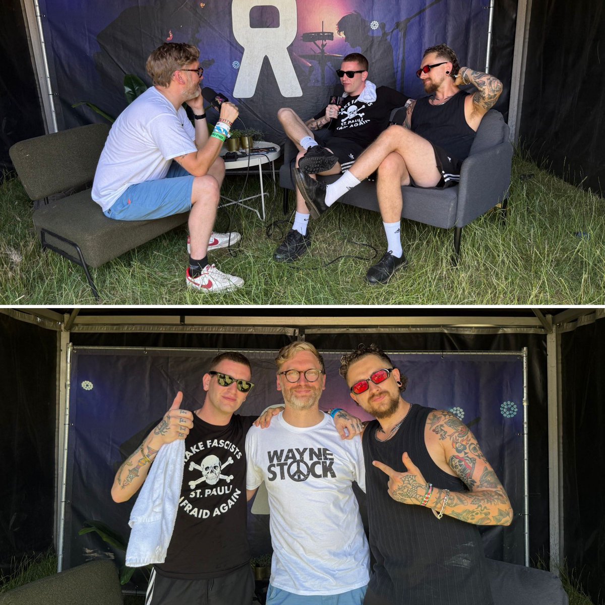 Mark and Me Podcast (@markandmepod) on Twitter photo Backstage at <a href="/2000trees/">2000trees Festival</a> recording a podcast special with Kid Kapichi <a href="/KidKapichi/">π²ππ
π²ππππππ</a>
You can listen to the interview now on Apple Podcasts, Spotify, Amazon Music or over at markandme.com
π· <a href="/collectiveunit_/">collectiveunit</a>
#2000trees #festival #markandme #podcast #interview Backstage at <a href="/2000trees/">2000trees Festival</a> recording a podcast special with Kid Kapichi <a href="/KidKapichi/">π²ππ
π²ππππππ</a>
You can listen to the interview now on Apple Podcasts, Spotify, Amazon Music or over at markandme.com
π· <a href="/collectiveunit_/">collectiveunit</a>
#2000trees #festival #markandme #podcast #interview