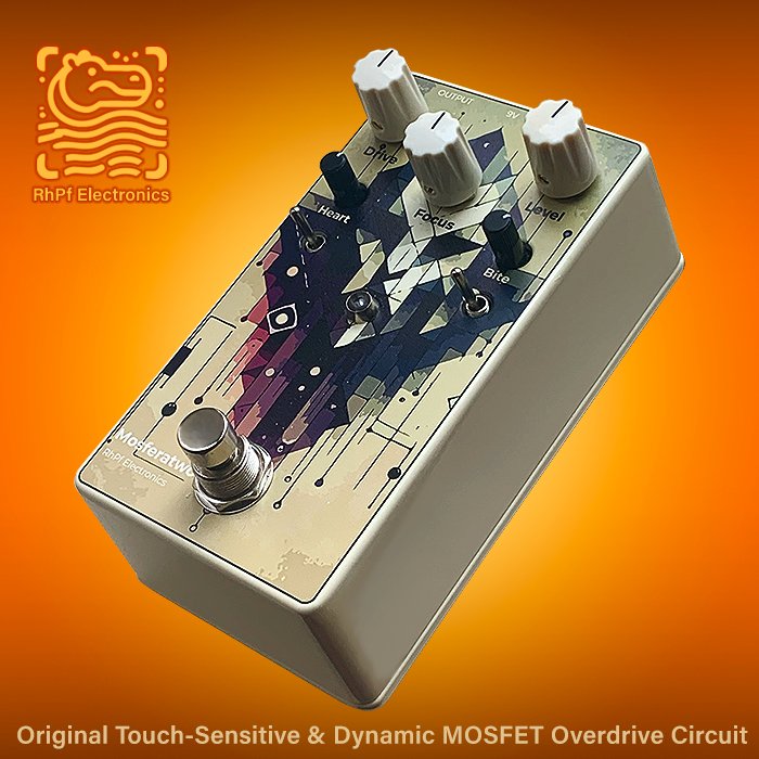 x_pedal's tweet image. RhPf Electronics' Mosferatwo MOSFET Drive Pedal is the most beautifully balanced Original Harmonic Overdrive Circuit, with killer dynamics and touch-sensitivity - guitarpedalx.com/news/gpx-blog/… @rhpfelectronics #rhpfelectronics #rhpfelectronicsmosferatwo #mosferatwo #mosferatwooverdrive