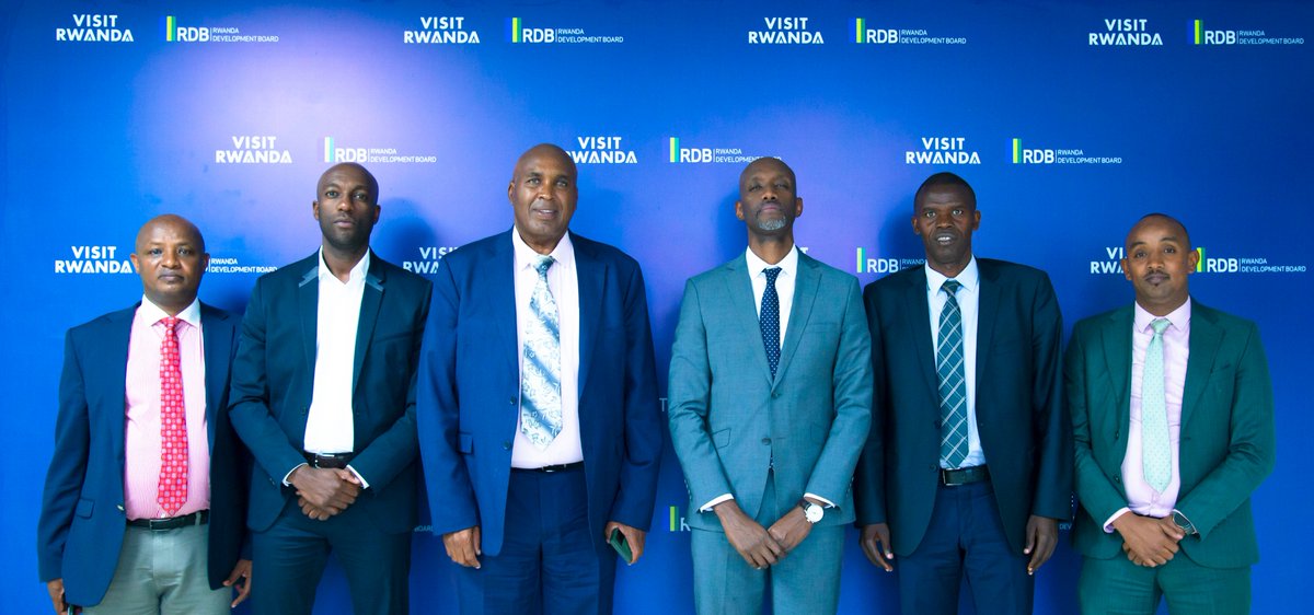 Rwanda Development Board (@rdbrwanda) on Twitter photo This week, RDB CEO <a href="/afrika_jean/">Jean-Guy K. Afrika</a> welcomed Prof. Simon Gicharu, Chair of <a href="/MountKigaliUni/">MKU Rwanda</a>, and his delegation to discuss the university’s ongoing investments, and explore collaboration opportunities in education, healthcare, and hospitality. This week, RDB CEO <a href="/afrika_jean/">Jean-Guy K. Afrika</a> welcomed Prof. Simon Gicharu, Chair of <a href="/MountKigaliUni/">MKU Rwanda</a>, and his delegation to discuss the university’s ongoing investments, and explore collaboration opportunities in education, healthcare, and hospitality.