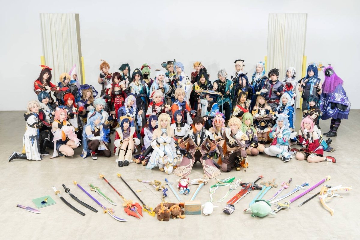 ～原神コミコミダンス企画～
                 (大型併せ)

原神大型併せ、
初主催にて行いました🙇‍♀️
皆様参加して下さりありがとうございました！！❁⃘*.ﾟ
 #0511彩の縁