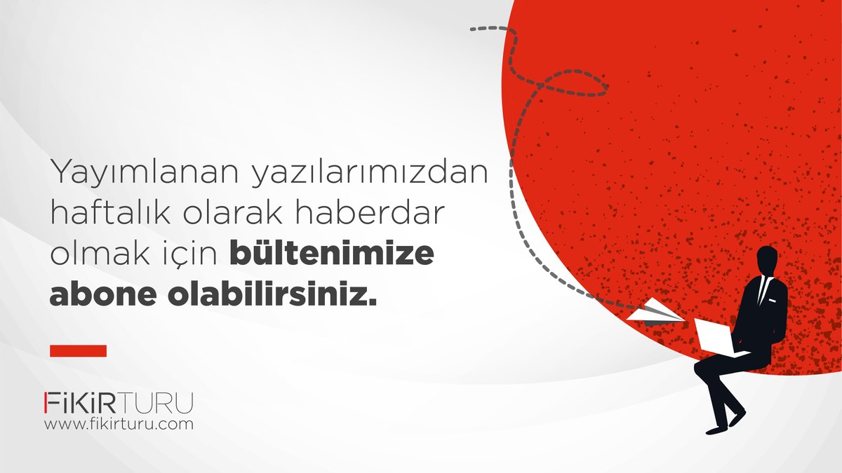 Yayımlanan yazılarımızdan haftalık olarak haberdar olmak için bültenimize abone olabilirsiniz. 📣📬
fikirturu.com/bultenimiz-siz…