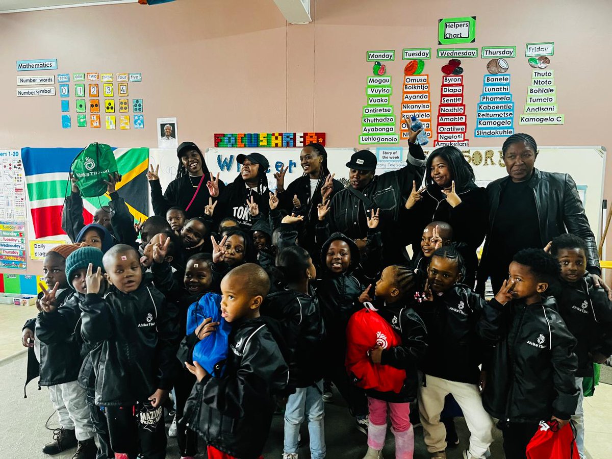 Thank you @bluemoon_brand for sharing your time and energy with the Afrika Tikkun family at Alexandra Centre. You brought heart and joy to our #MandelaDay — and our youth felt every moment. #67Minutes #LiveTheLegacy