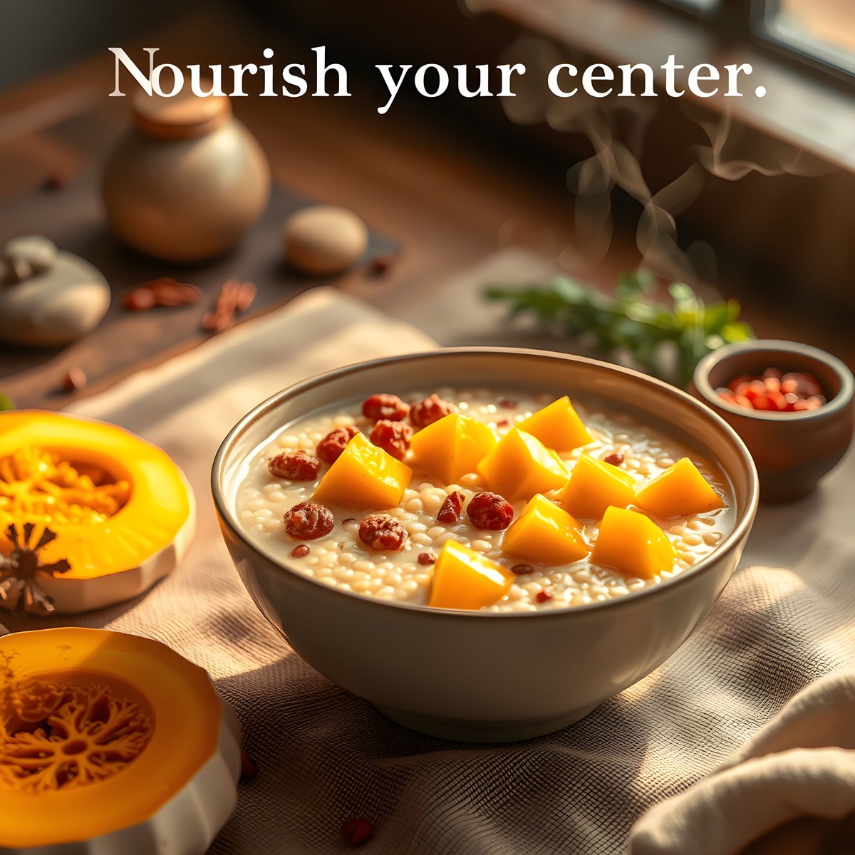 DaoDIet11's tweet image. 🌿 Late Summer = Earth element season! Nourish Spleen/Stomach with sweet kabocha s

squash &amp;amp; millet porridge. 

Balance humidity with grounding foods. 

Full seasonal eating guide: daodiet.org 

#LateSummer #TCMNutrition