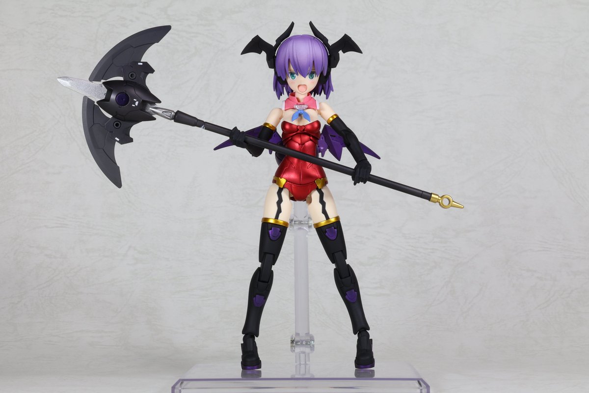 Pracha0828's tweet image. #30MS
#プラモデルライフ
('A`)そして塗装まで済ませたものがこちらになります(3分クッキング風)
こういうデザイン見るとヴァンパイアのモリガンとかリリスがまず思い浮かぶ。
頭をうさ耳にすればバニーガールにもなりそうですな。
ツキルナのフェイス使いやすいのでデカールだして♡バンダイさん