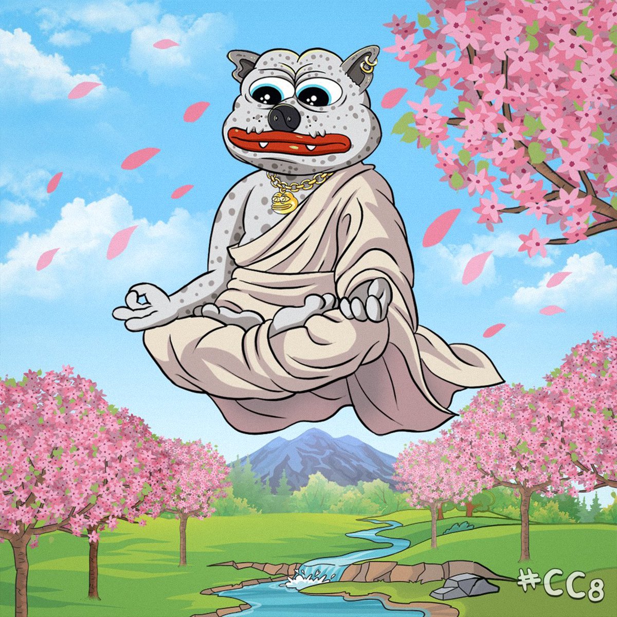 zeuscoineth_'s tweet image. FUD dissolves. Memes remain. $ZEUS 🌸🐾
