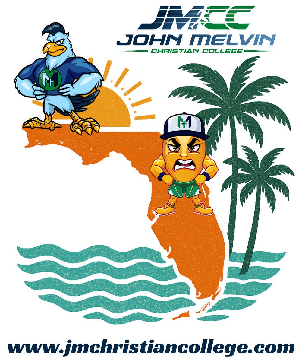 🎯 WANTED: Uncommitted Christian Athletes
Are you ready to compete with purpose?

🏆 John Melvin Christian College is now recruiting Christian athletes in all sports for both of our beautiful Florida campuses:

🏖️ JMCC–NWL Mohawks – Pensacola, FL
🌴 JMCC–CFL Mangos – Winter Park,