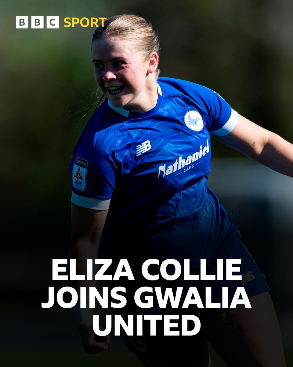 Striker Eliza Collie has joined Gwalia United following her departure from Cardiff City ⚽️

#BBCFootball